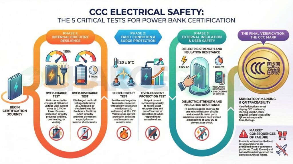 CCC in Powerbank - chargegrade.com - CCC Electrical Safety Tests